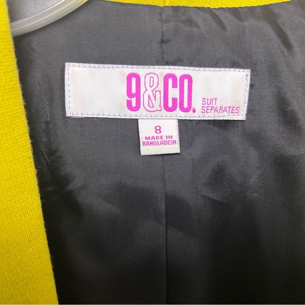 Nine&CO Lime Green Business Blazer - Picture 2 of 5